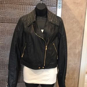 Leather jacket